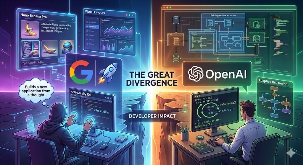 The Great Divergence: Gemini 3.0 vs. GPT-5.1 – A Developer’s Perspective