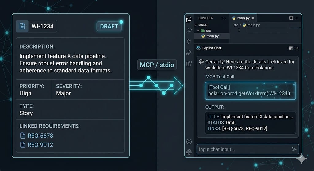 MCP for Polarion Developers: Let Copilot Read Your Backlog Directly