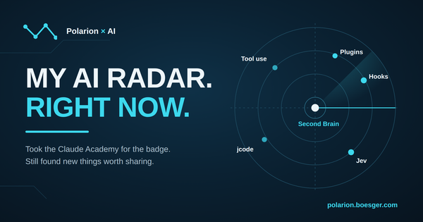 What's on My AI Radar Right Now (and Why I Took the Claude Academy Anyway)